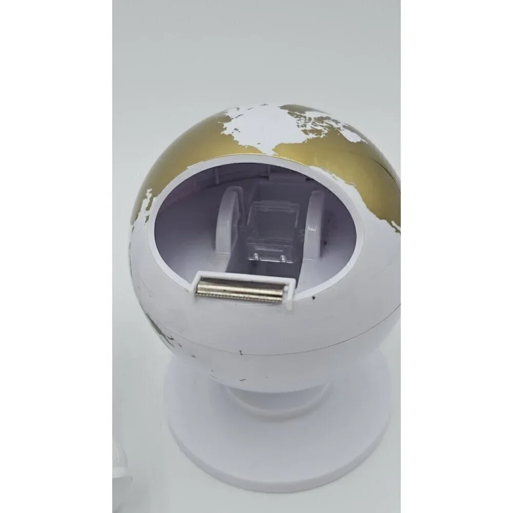 Astronaut Pencil Holder Rotating Globe Tape Dispenser Heavy Duty